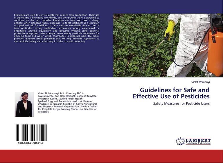 Safe Handling of Pesticides: Guidelines for Pest Control Professionals